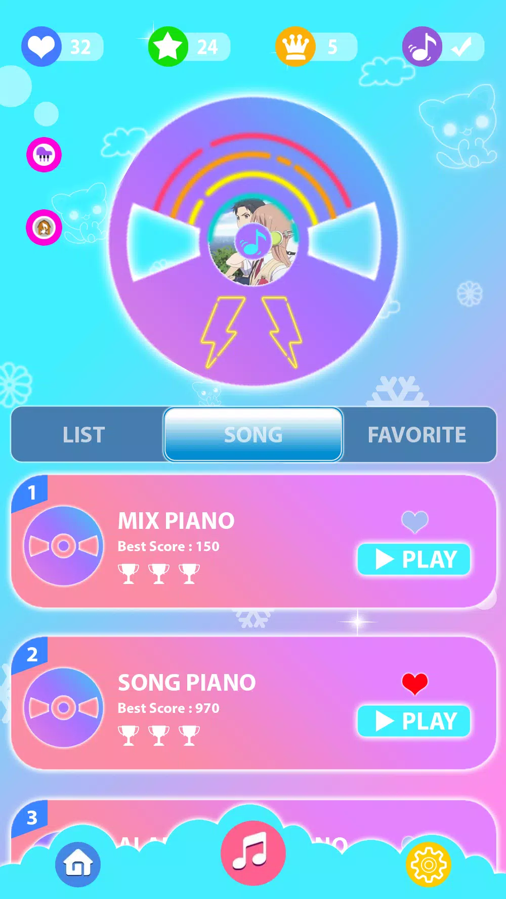 Mikecrack Juegos Piano Game Screenshot1