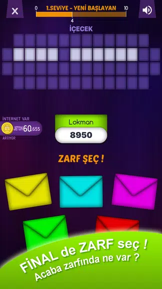 Çarkıfelek Mobil - Zarf Seç Screenshot3