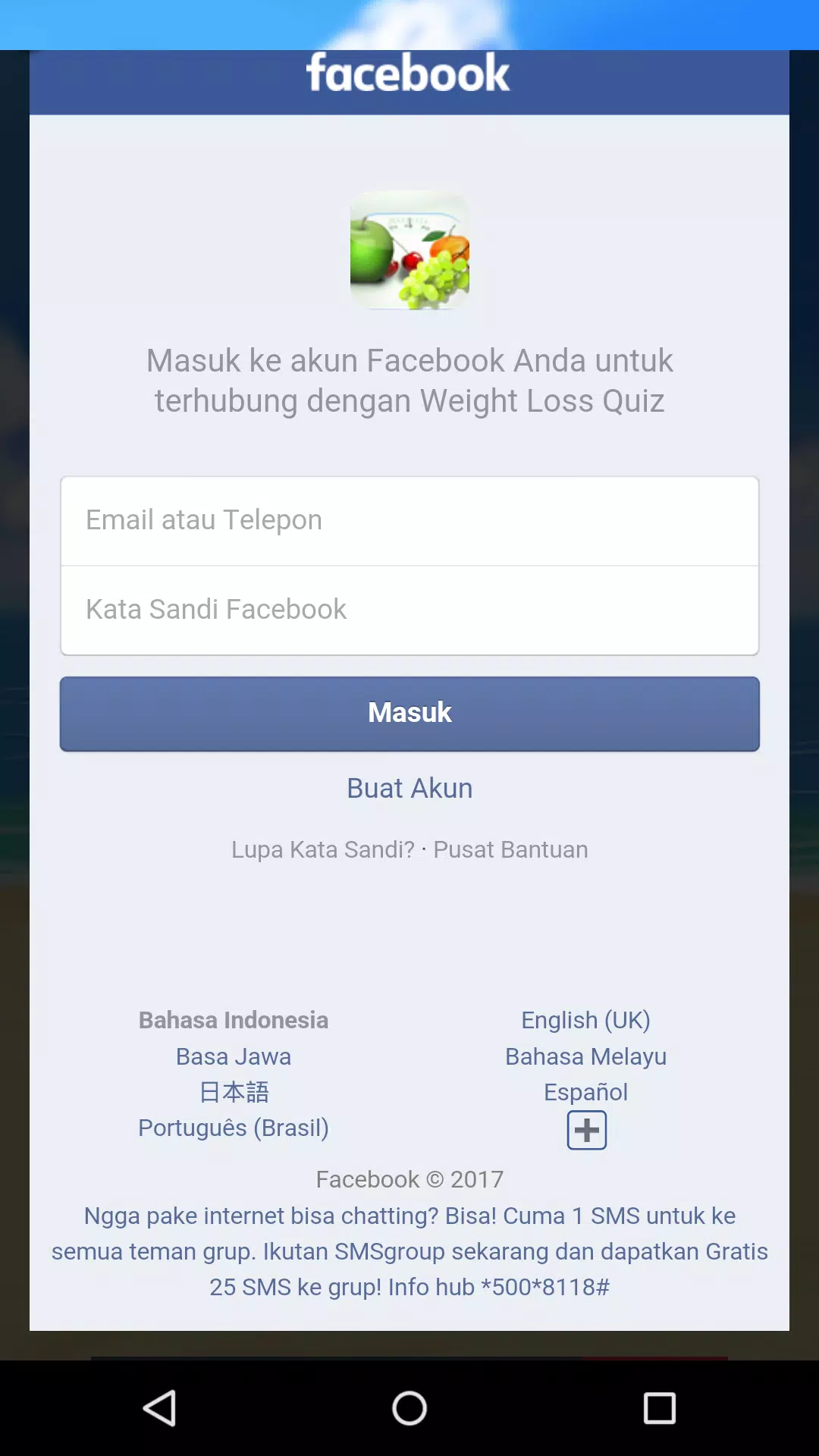 Weight Loss Quiz Screenshot4