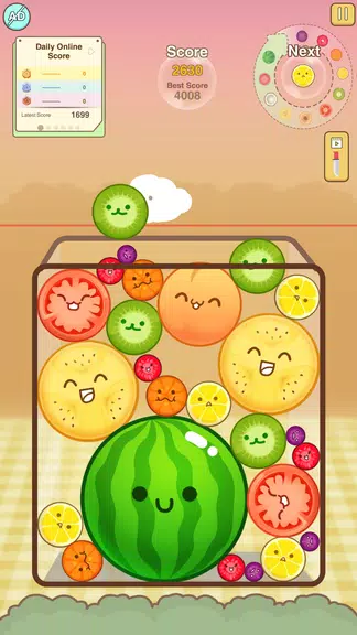 Watermelon Merge Game Screenshot1
