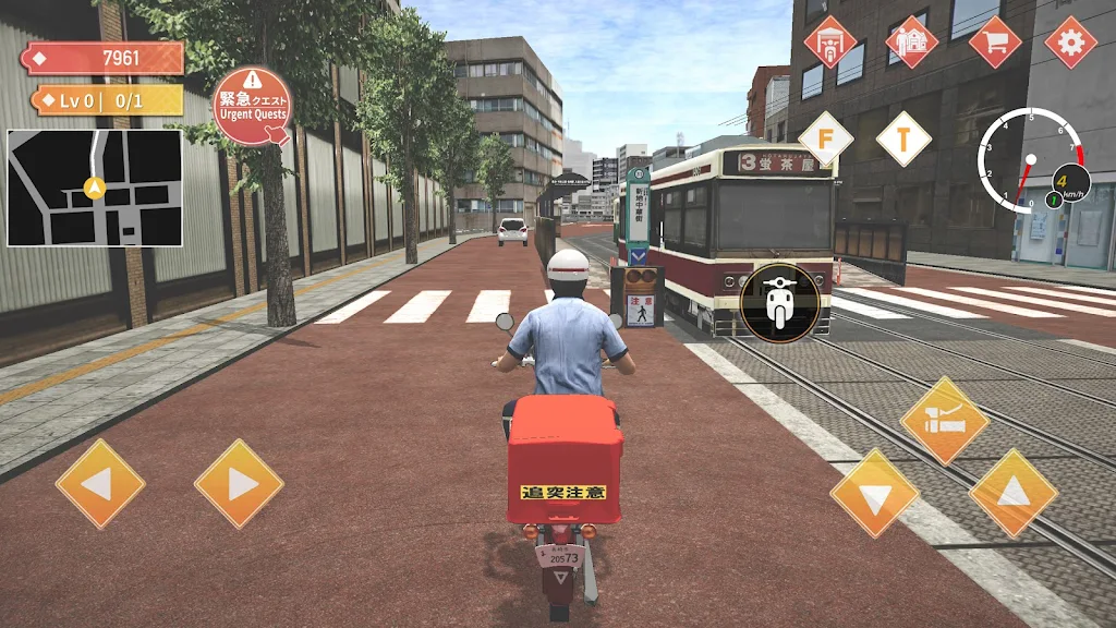 Japan Postman Moto Simulator Screenshot2