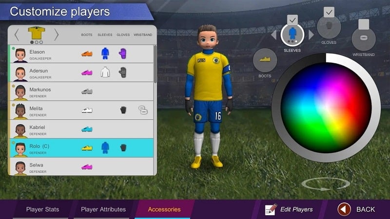 Pro League Soccer Screenshot3