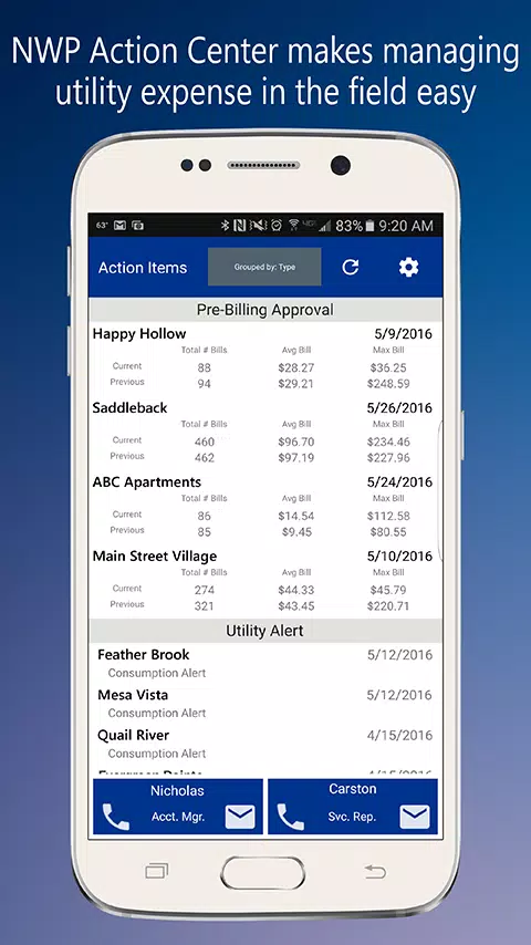 NWP Action Center Screenshot1