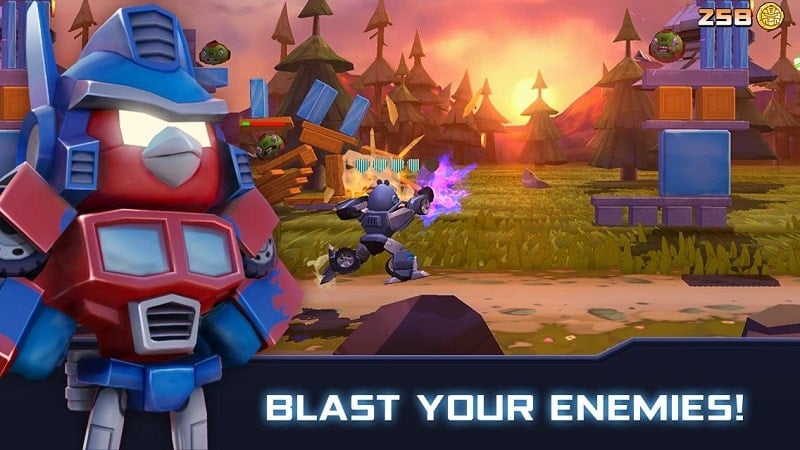 Angry Birds Transformers Screenshot2