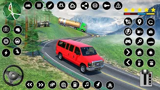 Van Taxi Games Offroad Driving Screenshot1