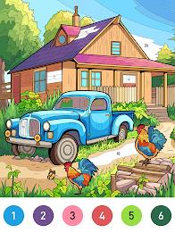 Country Farm Coloring Book Screenshot13