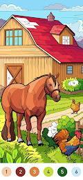 Country Farm Coloring Book Screenshot2