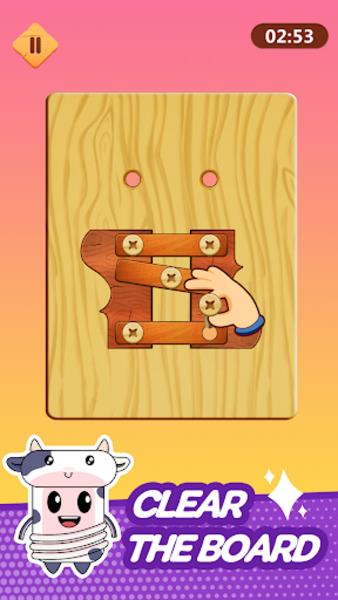 Wood Nuts & Bolts Puzzle Screenshot2
