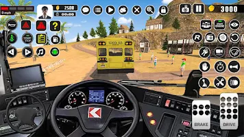 Offroad School Bus Driver Game Screenshot3