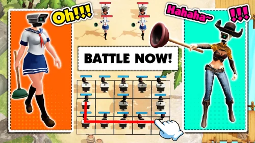 Camera TV Monster: War Games Screenshot3