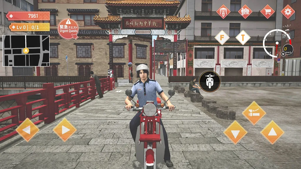 Japan Postman Moto Simulator Screenshot1