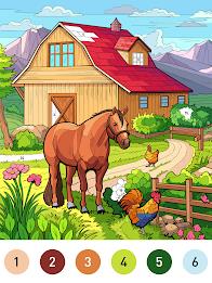 Country Farm Coloring Book Screenshot7