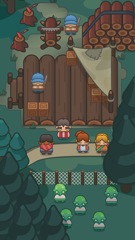 Idle Outpost: Upgrade Games Screenshot4