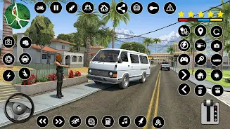 Van Taxi Games Offroad Driving Screenshot2