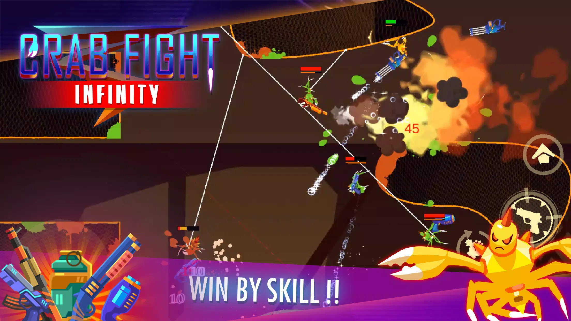 Crab Fight Infinity Screenshot3