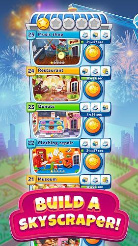 Pocket Tower－Hotel Builder Screenshot1