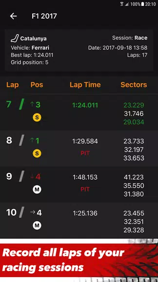 Sim Racing Telemetry Screenshot1