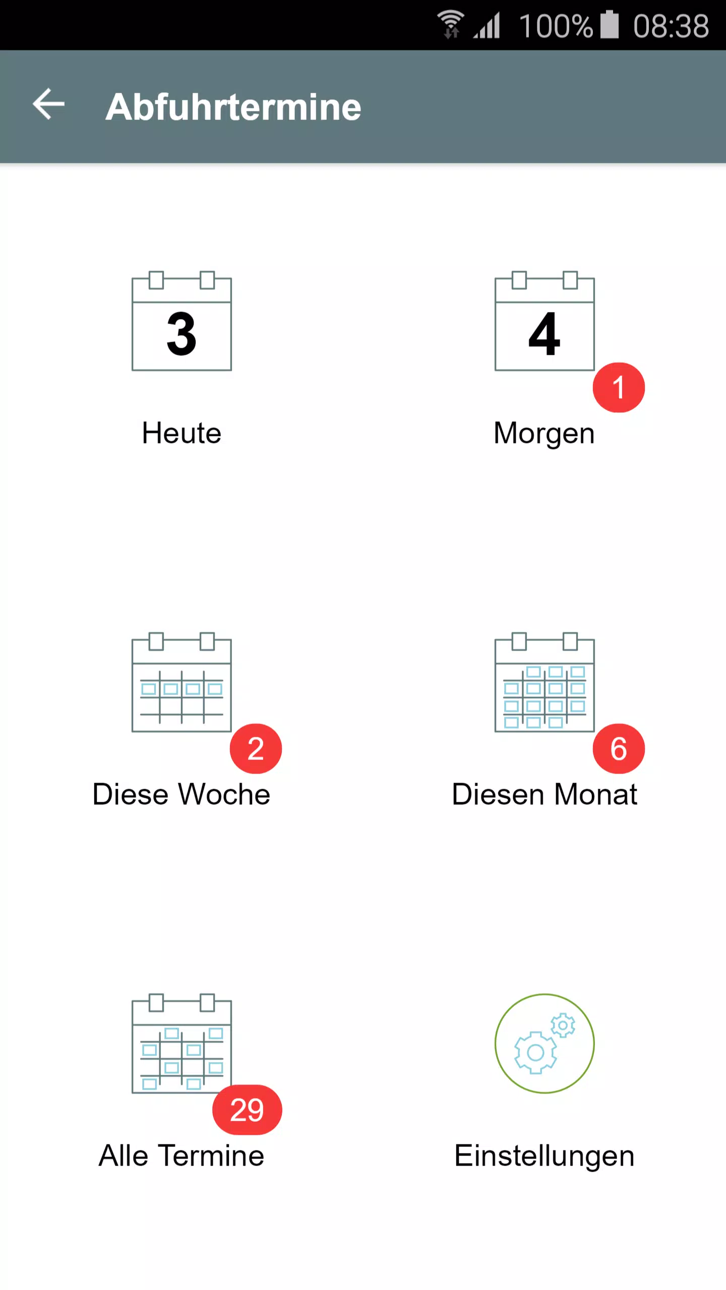 Abfall App Screenshot2