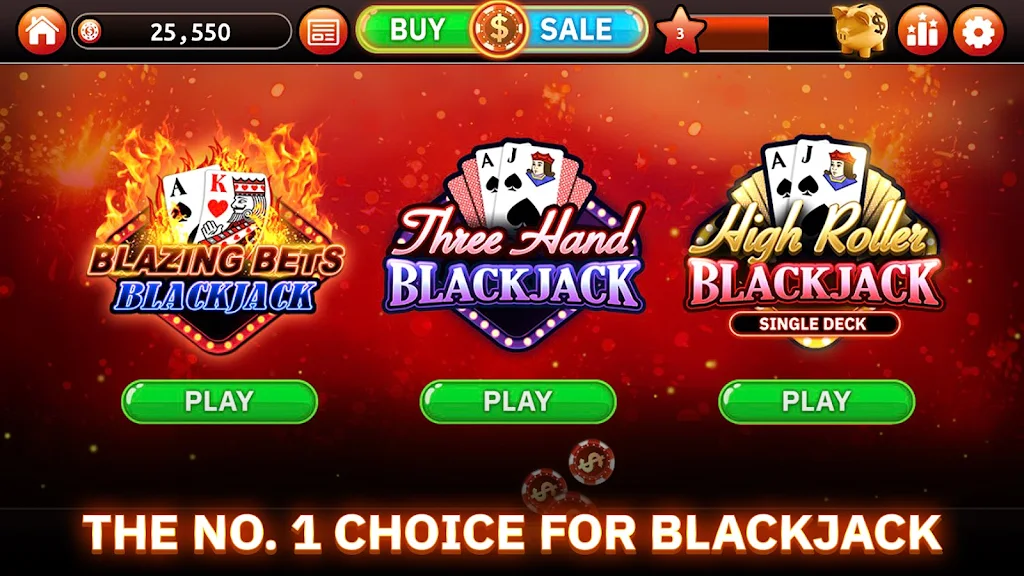 Blazing Bets Blackjack 21 Screenshot1