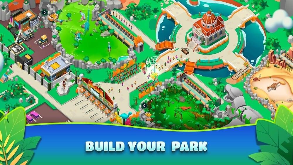 Idle Dinosaur Park Tycoon Screenshot1
