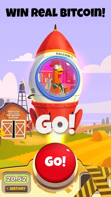 Chicken or Crash! Win Bitcoin. Screenshot2