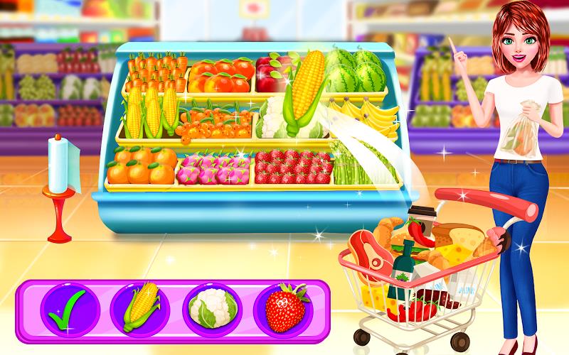Girl Cashier -Grocery Shopping Screenshot11