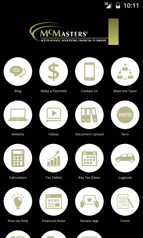 McMasters Accountants Screenshot2