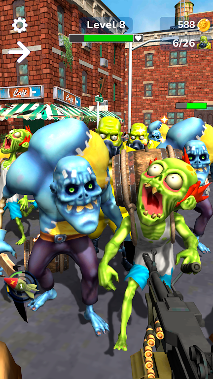 Tower Gunner: Zombie Shooter Screenshot1