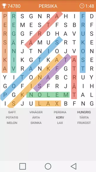 Ord Sök Screenshot2