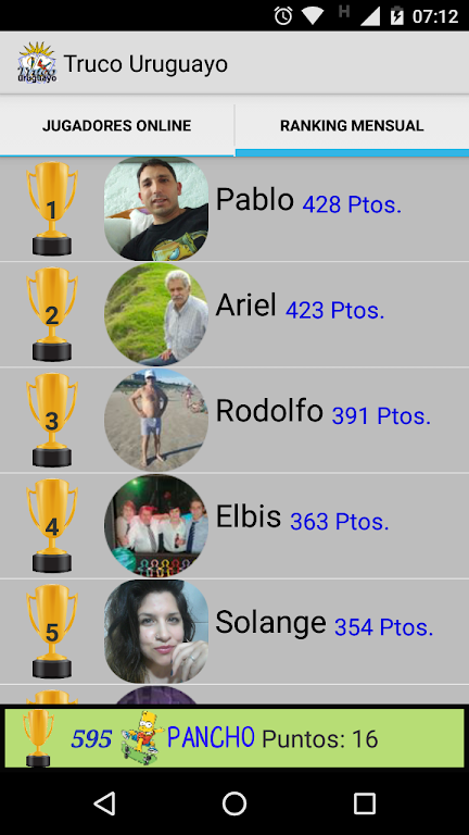 Truco Uruguayo Screenshot5