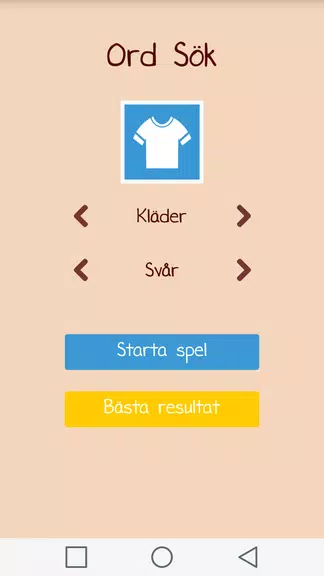 Ord Sök Screenshot4