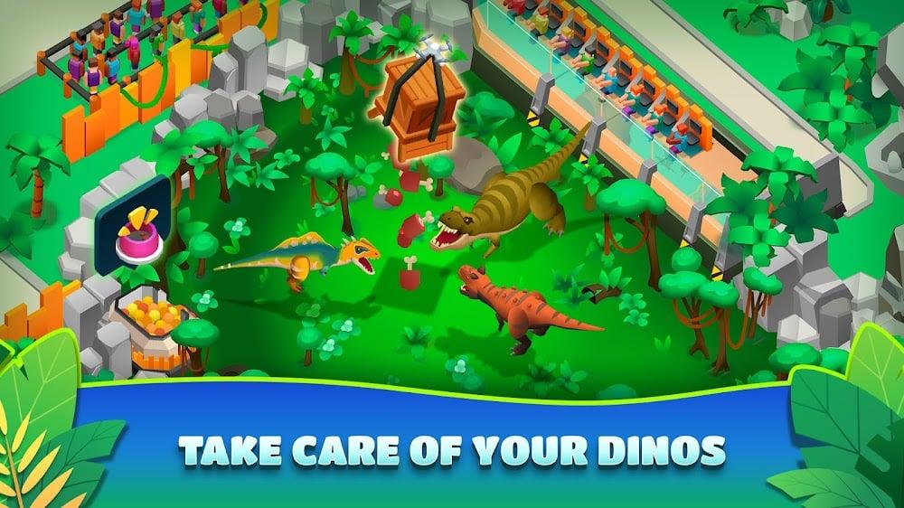 Idle Dinosaur Park Tycoon Screenshot4