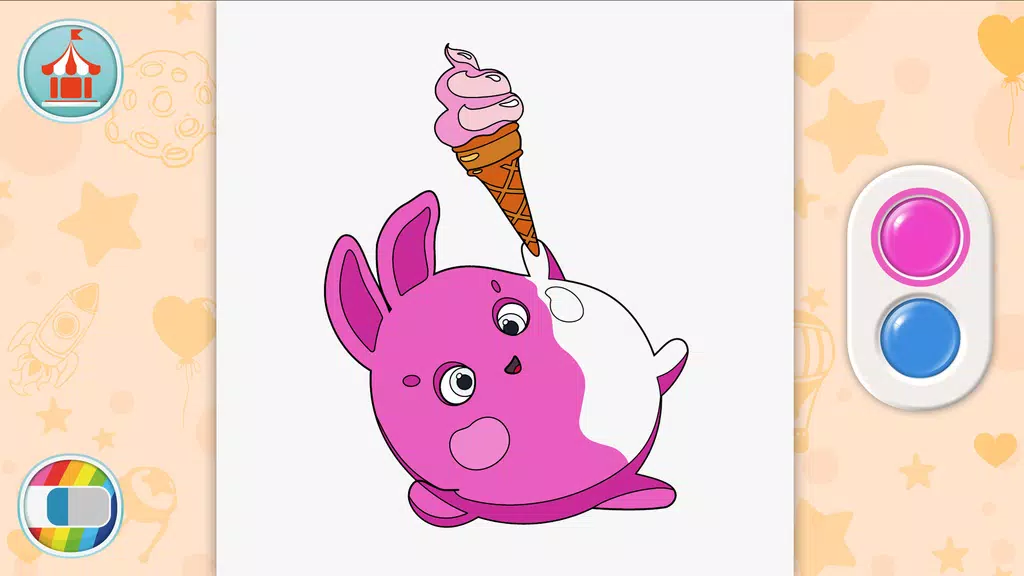 Sunny Bunnies: Coloring Book Screenshot2