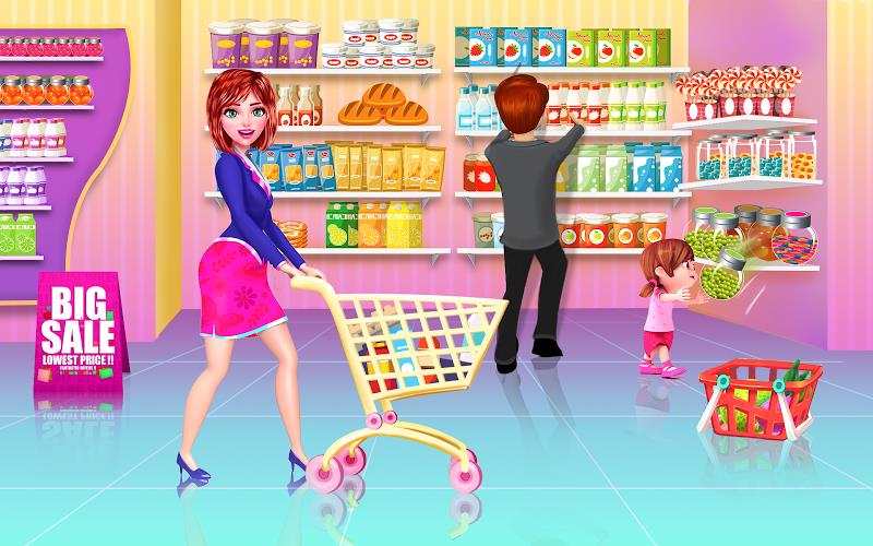 Girl Cashier -Grocery Shopping Screenshot8