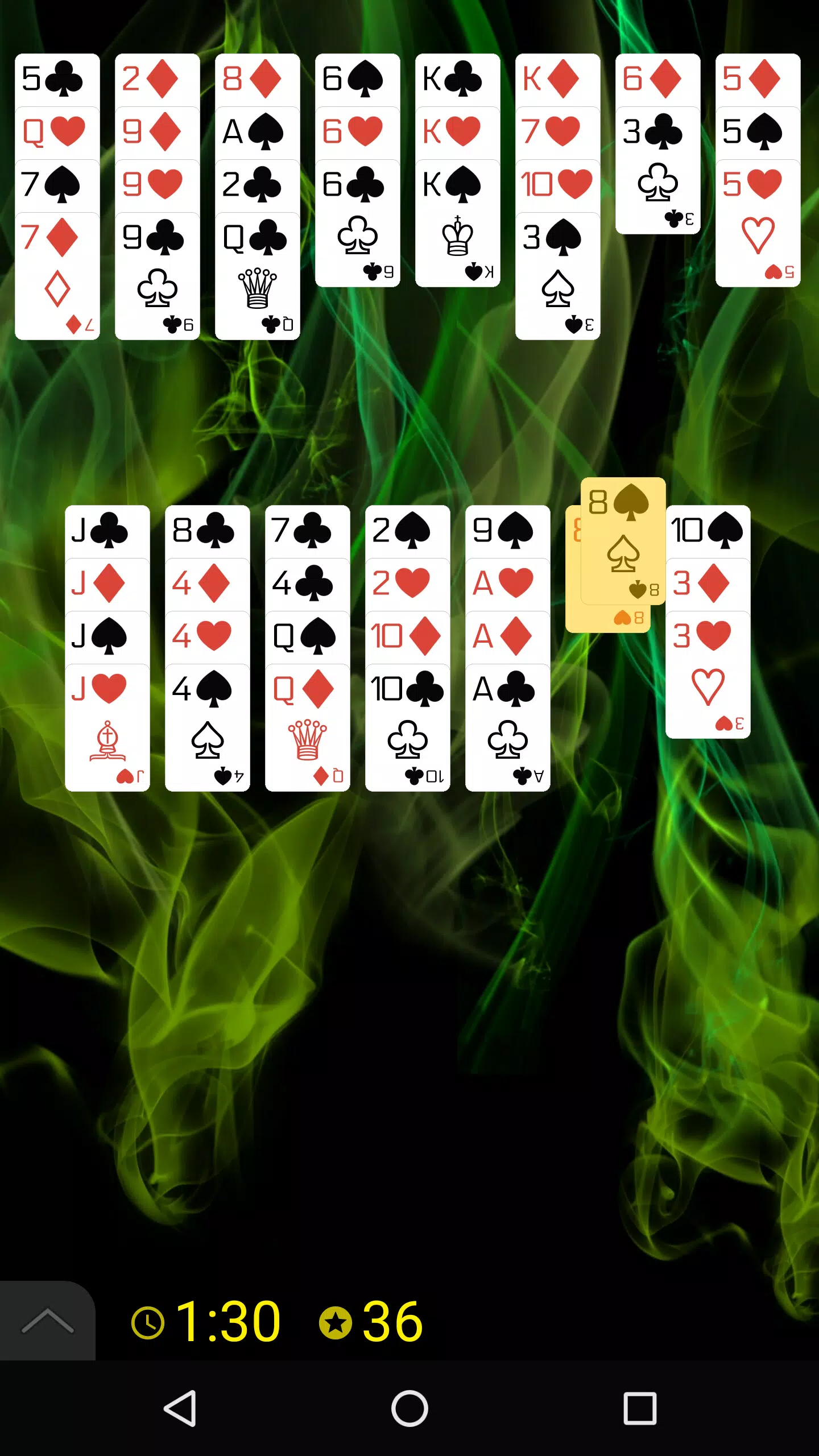 Fifteen Puzzle Solitaire Screenshot2