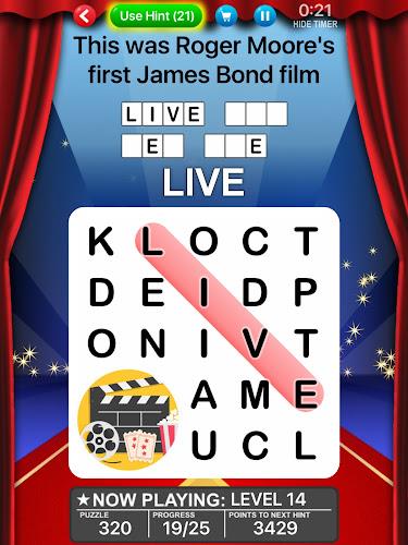 Word Search World Hollywood Screenshot13