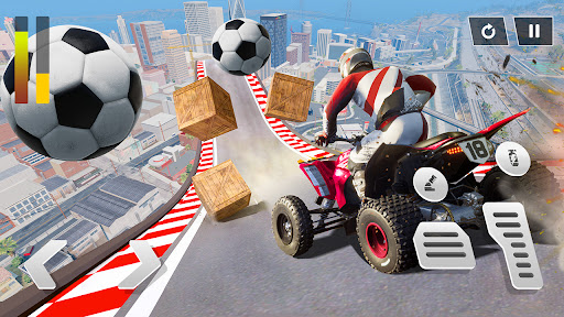 Flying ATV Crash: Quad Stunts Screenshot5