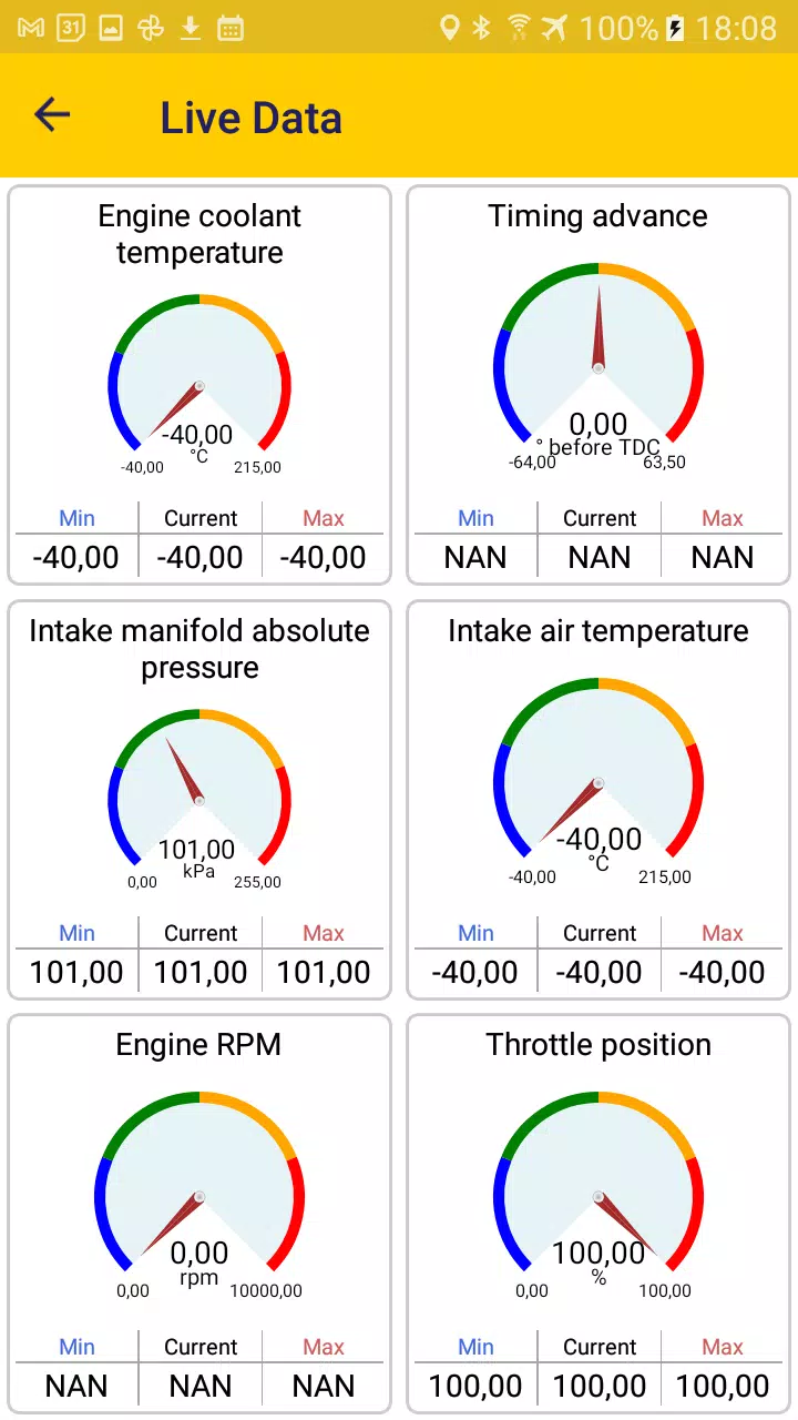 Nero OBDII Scanner PLANATC Screenshot7