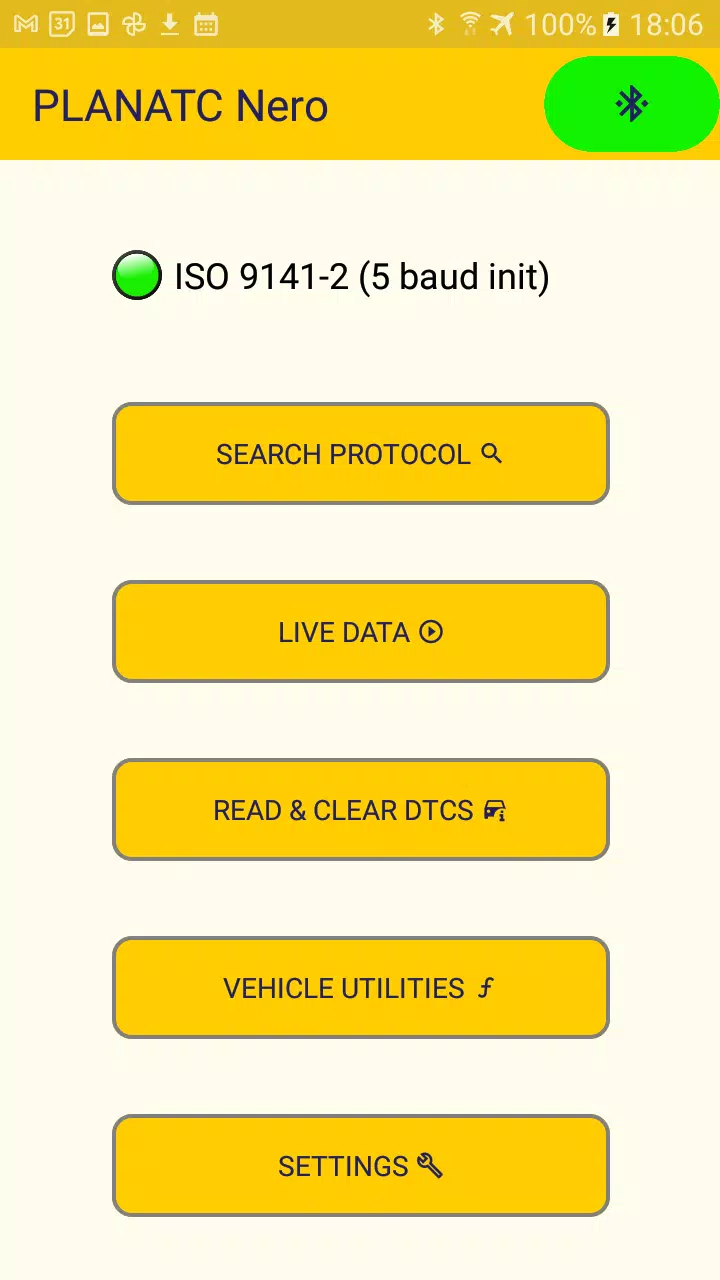 Nero OBDII Scanner PLANATC Screenshot1