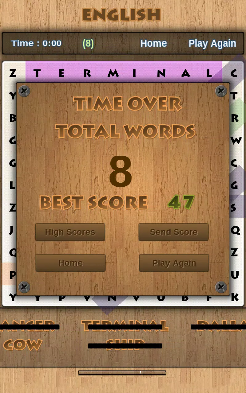 Word Search Survival Screenshot4