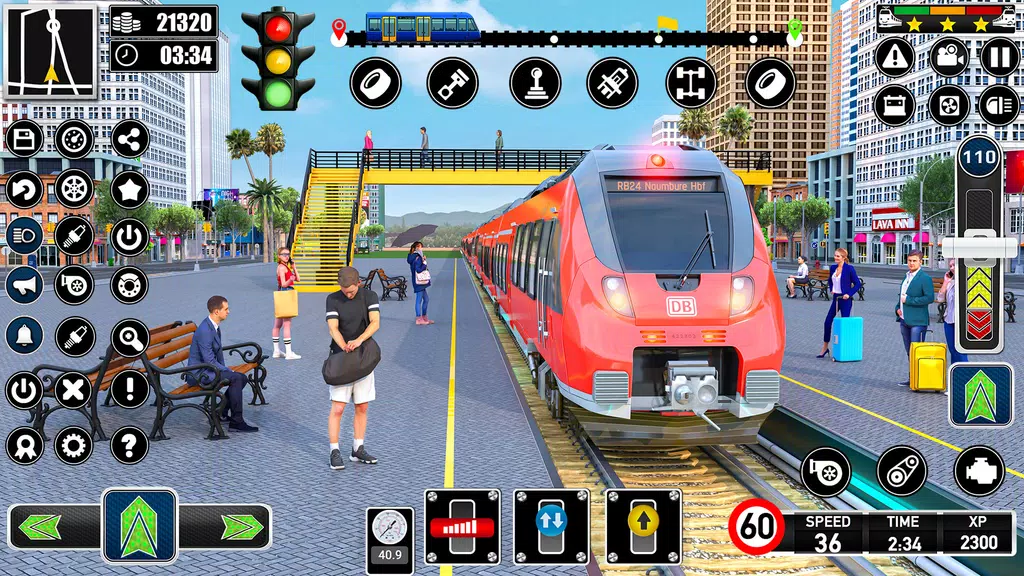 City Train Station-Train games Screenshot1