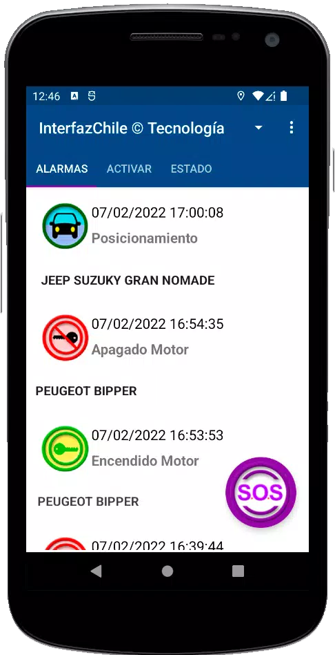 InterfazChile Screenshot1