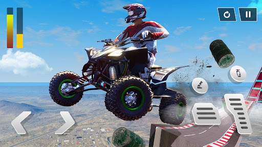Flying ATV Crash: Quad Stunts Screenshot4