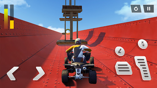 Flying ATV Crash: Quad Stunts Screenshot2