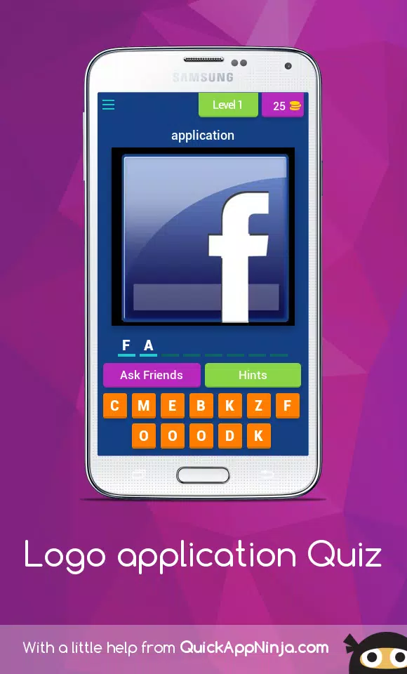 Logo application Quiz Screenshot1