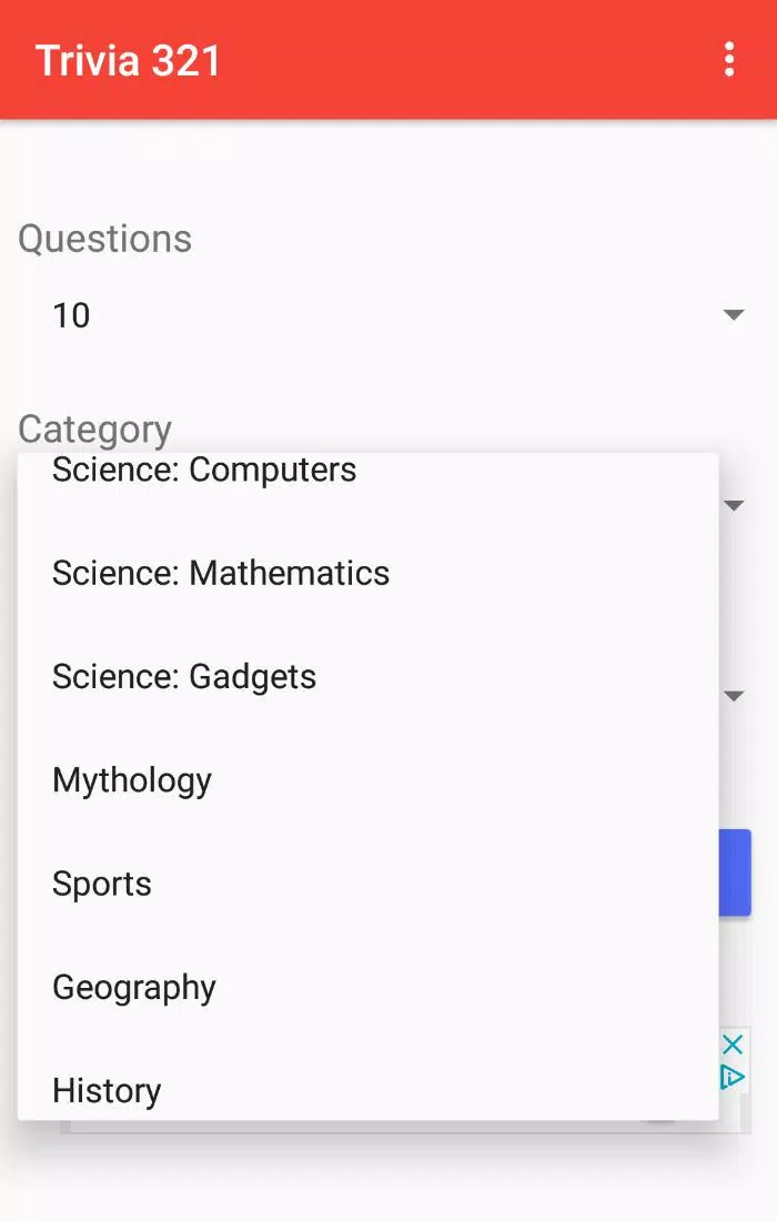 Trivia 321 Screenshot1
