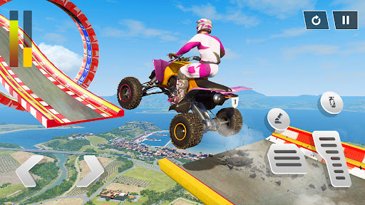 Flying ATV Crash: Quad Stunts Screenshot3