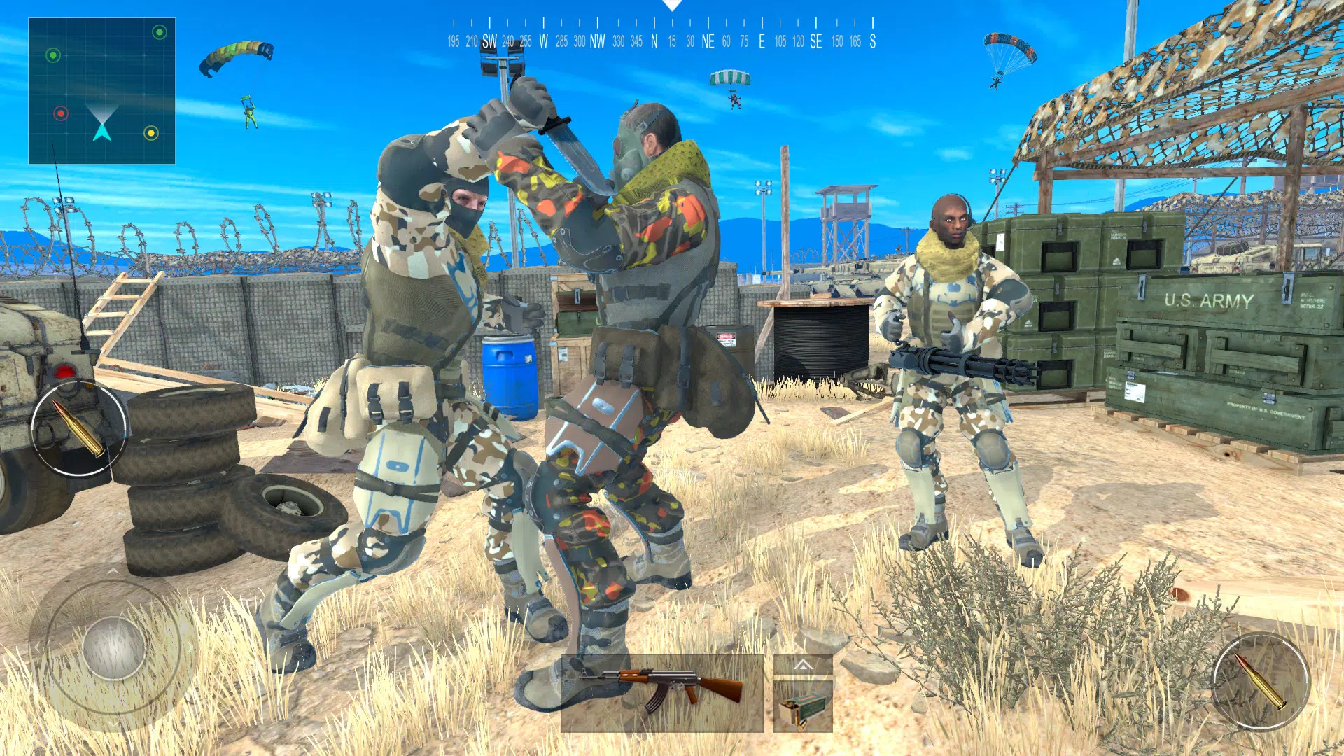 Squad Fire Gun Games Offline Screenshot2