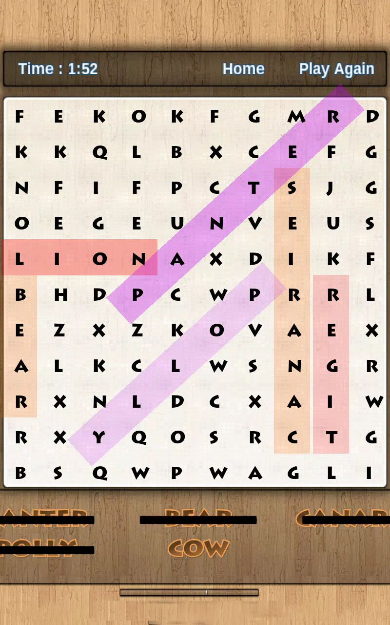 Word Search Survival Screenshot1