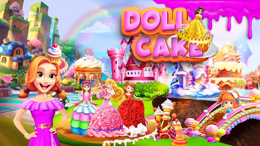 Fashion Doll- Girls Cake Games Screenshot11
